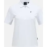 POLOKOŠILE PEAK PERFORMANCE W COMFORT ZIP POLO WHITE