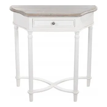 Toaletní stolek Toaletní Stolek Tonnelle bílý 80 x 79 x 35 cm