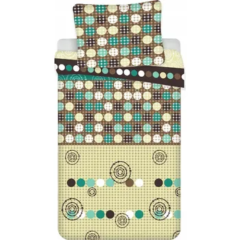 Povlečení Sada povlečení Jerry Fabrics 140 x 200 cm béžová