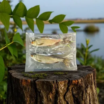 Krmivo pro rybičky Mražená nástražní rybička plotice do 15cm-2ks