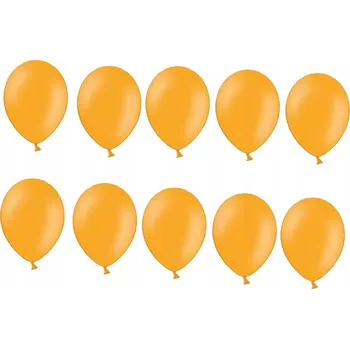 Balónek Id_2061 BALÓNKY ORANŽOVÉ PASTELOVÉ 10 Ks NAROZENINY GIRLANDA