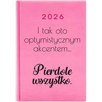 Kalendář Knižkový kalendář 2026 A5 růžový