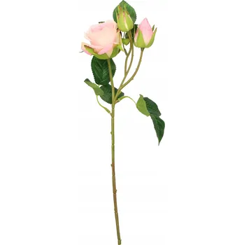 umělá květina Umělá větvička růže 3 ks 40 cm