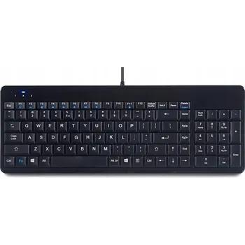 Klávesnice Perixx PERIBOARD-220 Multimediální drátová klávesnice s 2x USB Hubem, 1,5m kabel, pro PC
