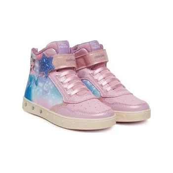 Dámská obuv Sneakersy Geox J Skylin J568WF 0ANAJ C8004 D Růžová 34