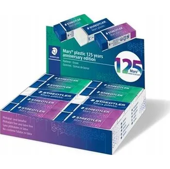 Pryž Guma na gumování Staedtler fialová, modrá, zelená 20 ks