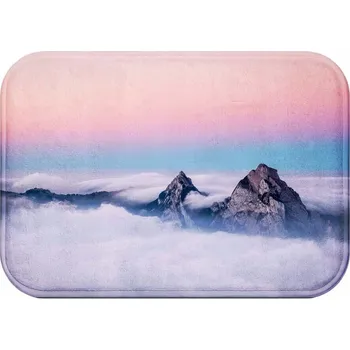 Koupelnová předložka KOUPELNOVÁ PŘEDLOŽKA | MĚKKÁ 60X40 PRYSZNIC MODNA MATA ANTYPOŚLIZGOWA VZOR