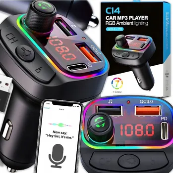 Příslušenství pro autorádio FM Transmiter do auta BOUNN C14