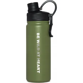 Termoska TERMOSKA FJORD NANSEN KALDI 650ml | NEPROPUSTNÁ SE SLÁMKOU | OLIVOVÁ