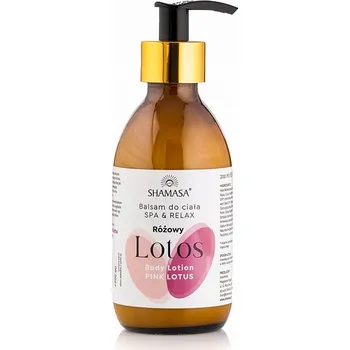 Tělový balzám VYHLAZUJÍCÍ A ZKLIDŇUJÍCÍ – růžový lotos Shamasa 200 Ml