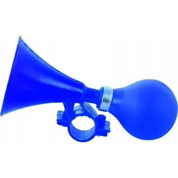 Zvonek na kolo ZVONEK NA KOLO KLAKSON 7,4 x 7,4 x 13,3 cm NA ŘÍDÍTKA MODRÝ