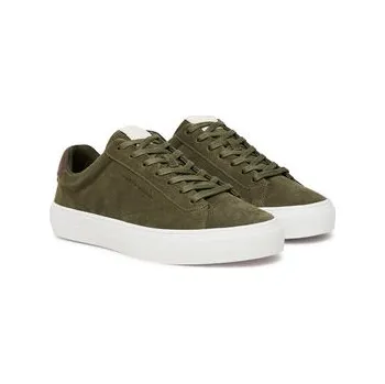Dámská obuv Sneakersy Tommy Hilfiger Premium Dress Cupsole FM0FM05573 Khaki 40