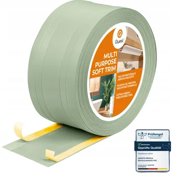 Podlahová lišta Lišta Quest PVC 1 x 110, délka 1000 cm, světle zelená