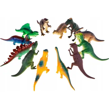 Figurka Sada dinosaurů v sáčku, 12 kusů