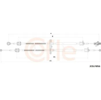 Tazne lanko, rucni prevodovka COFLE 92.2CB.FI056
