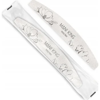 Pilník na nehty 100/150 Boat Crescent Safe Flora Mani King