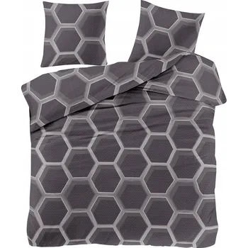 Povlečení Sada povlečení Łóżkoholicy , přikrývka 220 cm x 200 cm polštář 70 x 80 cm, 3 kusy