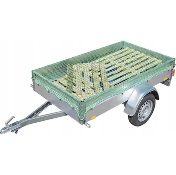 Síť na náklad Zabezpečovací síť na náklad do přívěsu, ochranná síť na přívěs 220x150 cm