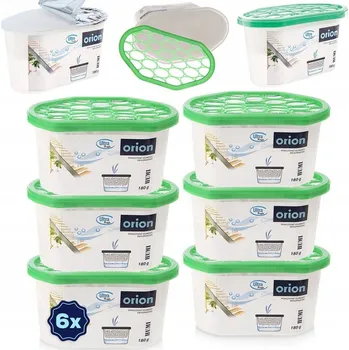 Vzduchotechnika 6x Pohlcovač VLHKOSTI odvlhčovač vzduchu do místností NEUTRÁLNÍ nádoba