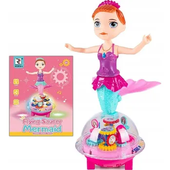 Panenka Interaktivní panenka Baletka s hudbou, Hrací Skříňka, zvuky a projektorem světla