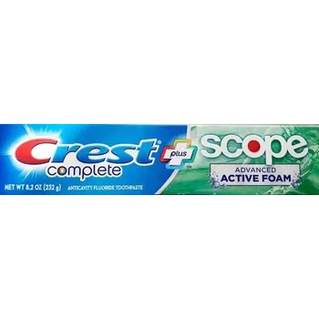 Dentální hygiena Crest Complete Scope Advanced 232 g - Zubní pasta