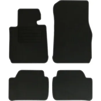 autokoberec Velurové autokoberce s upevněním v sadě Edecor