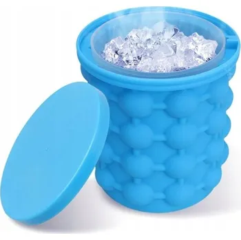 Tvořítko na led Forma na led, výrobník kelímků, silikon 2v1