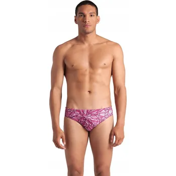 Dámské plavky Pánské plavky Arena Pink Dahlia Swim Briefs SHOCKING PINK-MULTI velikost 85