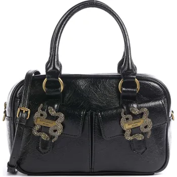 Kabelka Just Cavalli Iconic Snakes Pockets - Kabelka v černá, imitace kůže, 237802 | Kabelky pro ženy & muže