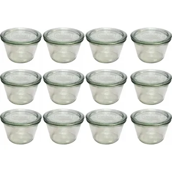 Zavařovací sklenice WECK NA ZAVAŘENINY ZAVAŘOVACÍ SKLENICE weck 0,3 l