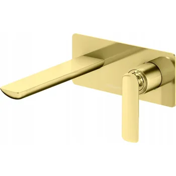 Vodovodní baterie Umyvadlová baterie pod omítku Kohlman Experience Gold zlatá QW185EGD