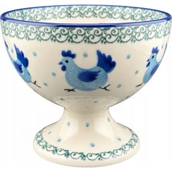 Pohár na zmrzlinu, miska na zmrzlinu, dezerty Kuřecí slepice 2595 Bolesławiec