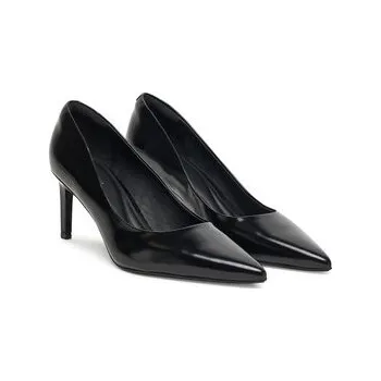 Dámské lodičky Lodičky Calvin Klein Ess Stiletto 70 Shiny Lth HW0HW02828 Černá 39