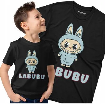 Dětské tričko Blue LABUBU TIKTOK MEMY do školy a školky, velikost 80
