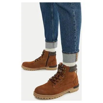 Pánské tenisky Turistická obuv Mustang 4142-602 Hnědá 44