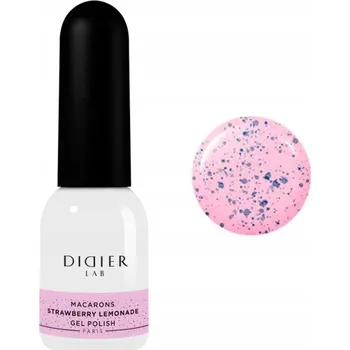 Lak na nehty Hybridní lak barevný lak Didier Lab Strawberry Lemonade 10 ml