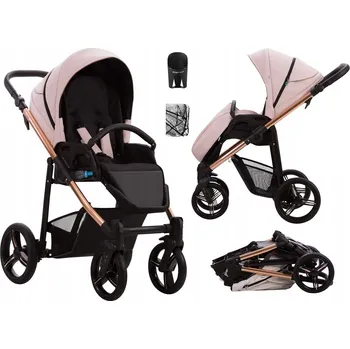 Kočárek Sportovní kočárek Bebetto Nico Estilo Pro růžový