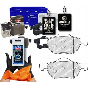 Brzdová destička BRZDOVÉ DESTIČKY HONDA ACCORD VII 2.0/2.2D/2.4 02- #Petrolhead Pro+ Kit3
