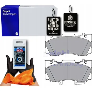 Brzdová destička BRZDOVÉ DESTIČKY ZADNÍ FORD USA MUSTANG 2.3 3.7 5.0 02-. #Petrolhead Pro+ Kit3