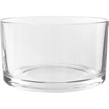 SKLENĚNÁ SALÁTOVÁ MÍSA VYSOKÁ na chuťovky, V 8 cm