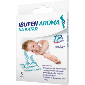 Náplasti na rýmu Polpharma Ibufen Aroma 5 ks