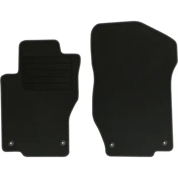 autokoberec Velurové autokoberce s upevněním v sadě Edecor