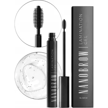 Tužka na obočí Nanobrow Gel na laminaci obočí Transparentní