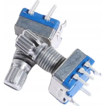 Zabezpečení domácnosti ROTAČNÍ ENKODÉR S TLAČÍTKEM 15MM, POLOOSKA