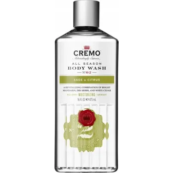 Sprchový gel Cremo Sage & Citrus sprchový gel pro muže s vůní šalvěj & citrus 473 ml