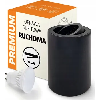 Nástěnné svítidlo Halogenové nástěnné svítidlo Tuba Pohyblivá + LED GU10