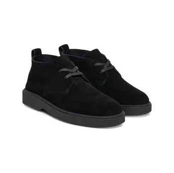 Dámské tenisky Sneakersy Calvin Klein Text Rubber Desert Boot Su HM0HM01978 Černá 41
