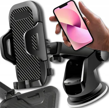 Držák na sklo Lewer černý