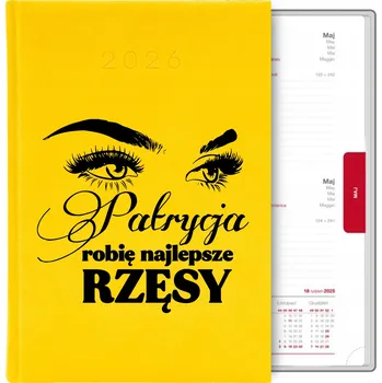 Kalendář Knižkový kalendář 2026 A5 žlutý