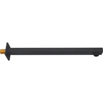 Tyč na sprchový závěs Držák boční pro hlavovou sprchu, 38 cm černá matná MD0450CMAT